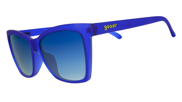 Blue Cat-Eye Goodr Sunglasses  Pop Art Prodigy - Injinji Performance Shop