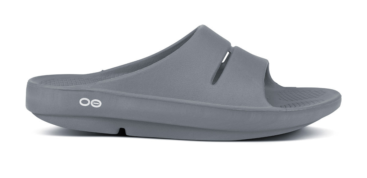 OOFOS Women&#39;s OOahh Slide - Slate