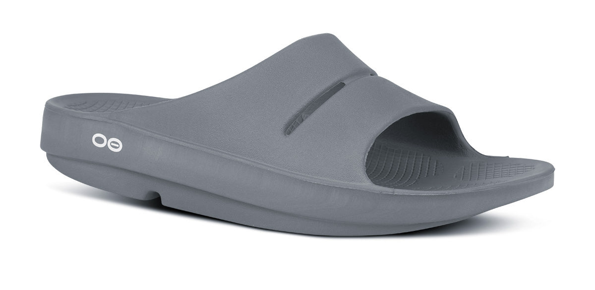 OOFOS Women&#39;s OOahh Slide - Slate