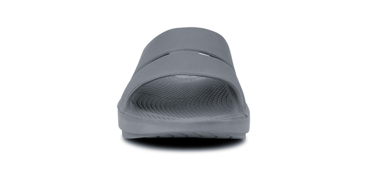 OOFOS Women&#39;s OOahh Slide - Slate