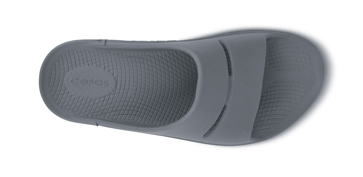 OOFOS Women&#39;s OOahh Slide - Slate