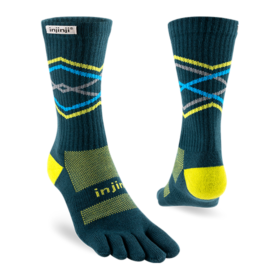 Injinji TRAIL Midweight Crew Running Socks