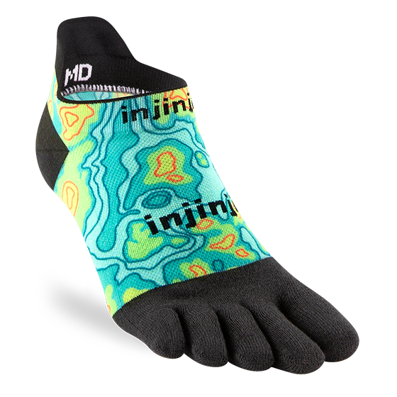 Injinji Artist Designed Womens Lightweight No-Show