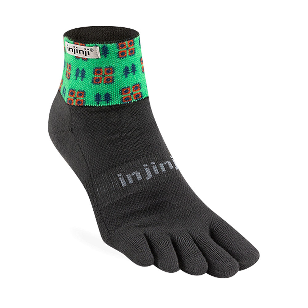 Injinji Artist Designed Men&#39;s Mini-Crew