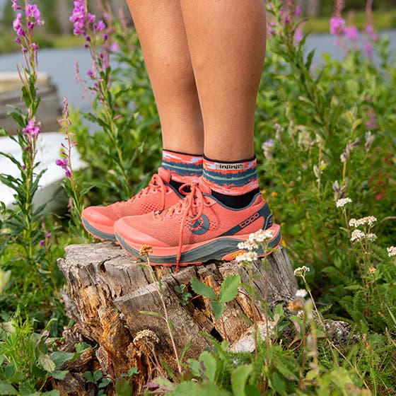 Injinji Artist Designed Womens Trail Mini-Crew