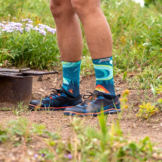 Injinji Artist Designed Men&#39;s Trail Crew