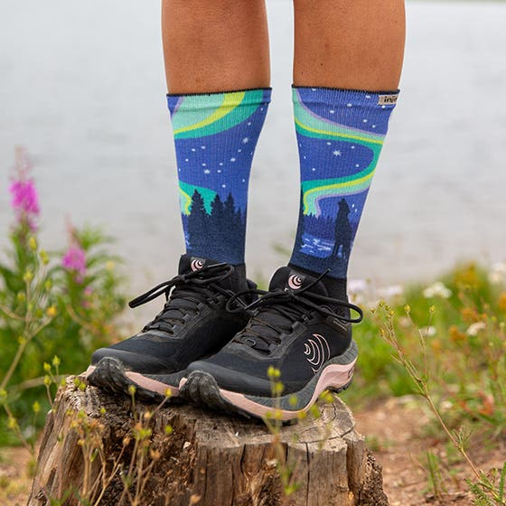 Injinji Artist Designed Womens Trail Crew