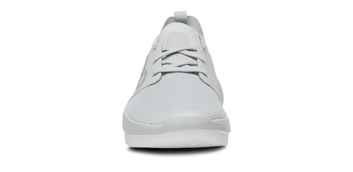 OOFOS Men&#39;s OOmy Stride Shoe - White/Grey