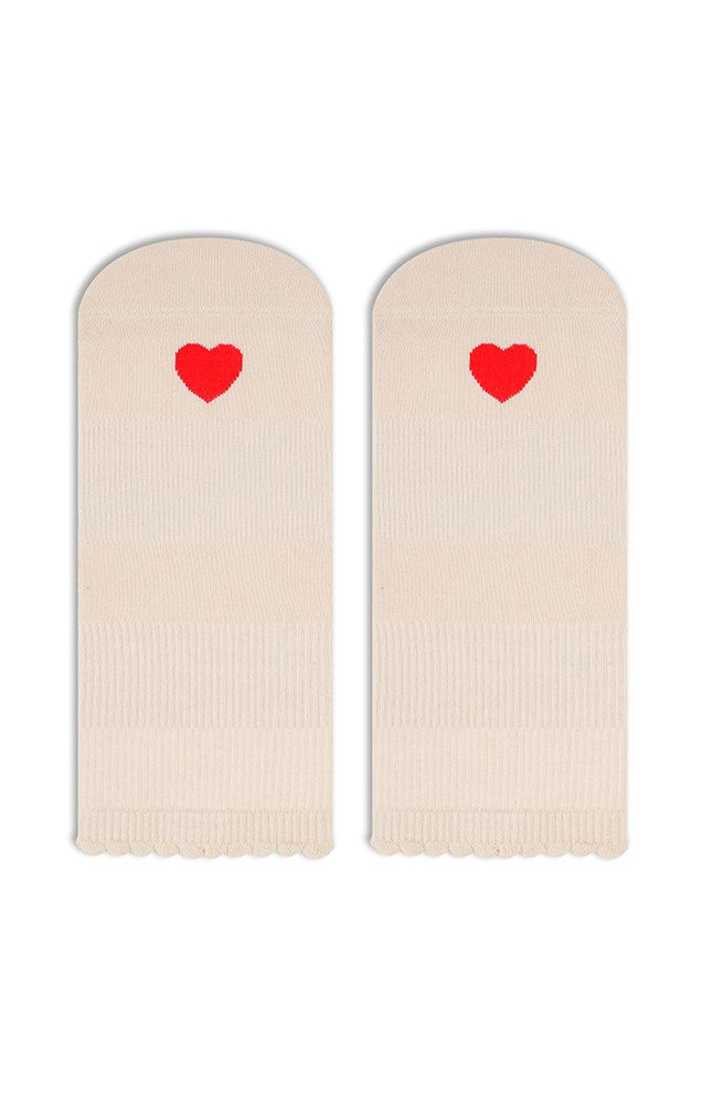 Pointe Studio Love Full foot grip sock