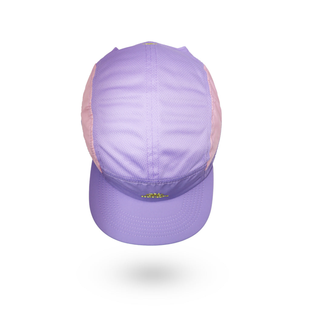 Helios Headwear Ultralight 7 Panel Soft Brim Cap - Lavender Pink