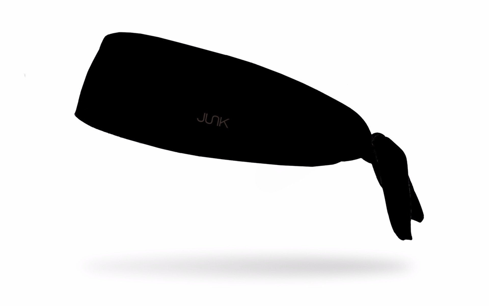 JUNK Jet Black Flex Tie