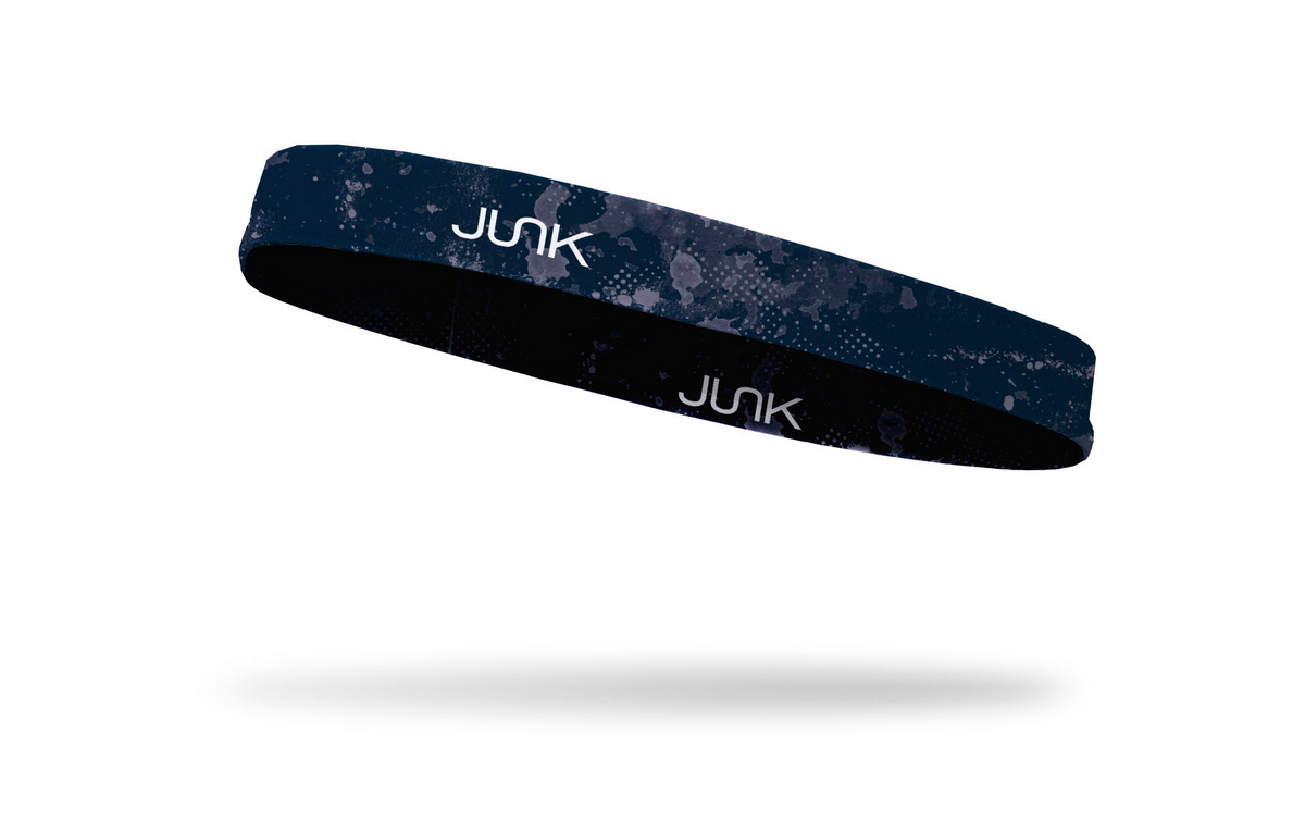 Navy Grunge Thin Band